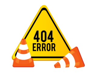 404 Pagina Error de Amiquo